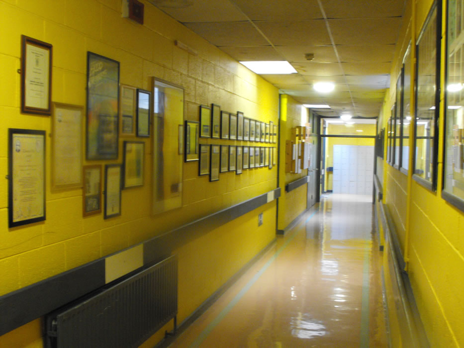 School Main Corridor